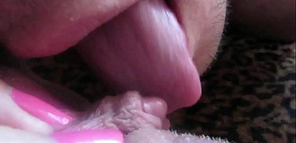  Big clit licking and sucking until girlfriend cums in my mouth